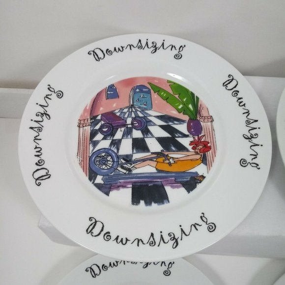 Anne Ormsby House Of Prill 7 1/2" Plates Set Of 4 - Picture 8 of 15
